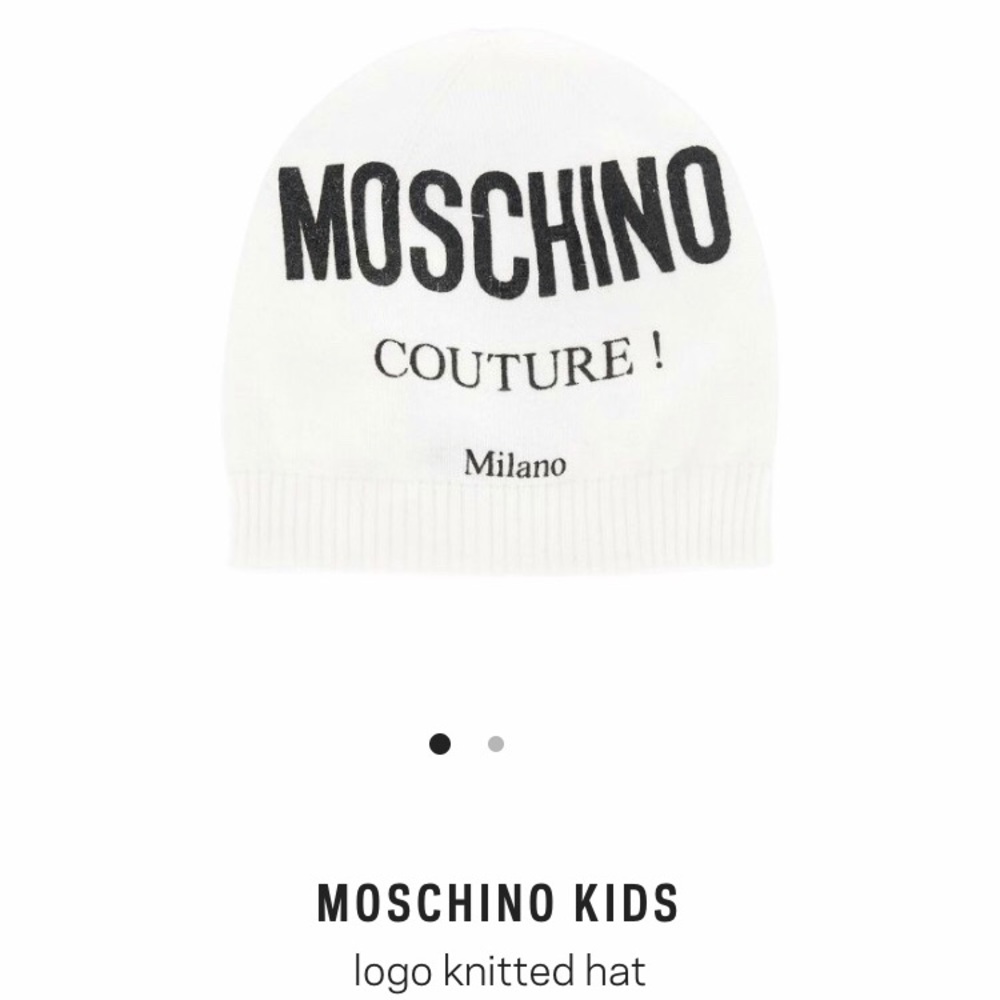 Moschino Kids Hat